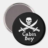 Cabin Boy Magnet (Vorderseite/Rückseite)