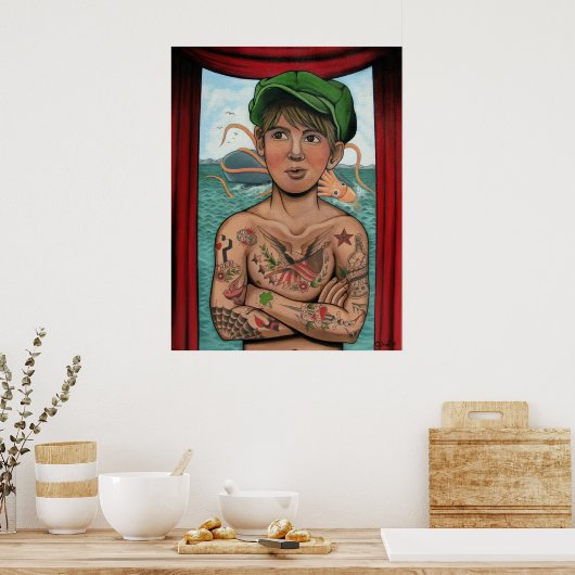 Cabin Boy Poster (Küche)