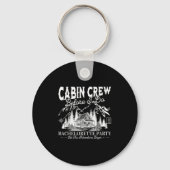 Cabin Crew Before I Do Camp Bach Bachelorette Part Schlüsselanhänger (Vorderseite)