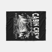Cabin Crew Bevor ich Camp Bach Junggesellinnenabsc Fleecedecke (Vorderseite (Horizontal))