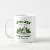 Cabin Crew, bevor ich das Camp Bach-Junggesellinne Kaffeetasse (Links)