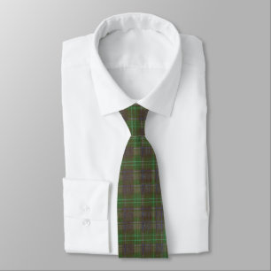 Cabin Forest Green Karo Krawatte
