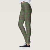 Cabin Forest Green Karo Leggings (Links)