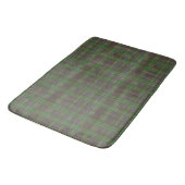 Cabin Forest Green Tartan Badematte (Schrägansicht)