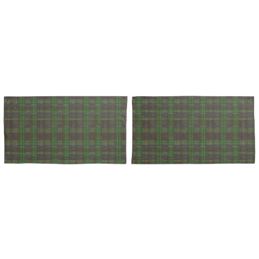 Cabin Forest Green Tartan Kissenbezug (Vorderseite-Set)