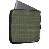 Cabin Forest Green Tartan Laptopschutzhülle (Vorne Rechts)