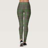 Cabin Forest Green Tartan Leggings (Rückseite)
