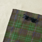 Cabin Forest Green Tartan Strandtuch (Beispiel)