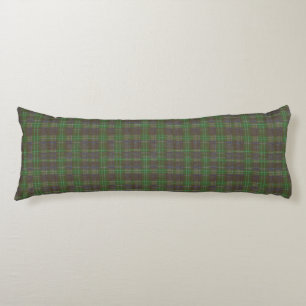 Cabin Forest Grün Tartan Seitenschläferkissen