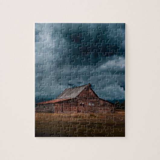 CABIN Gewitter SKY JIGSAW PUZZLE (Vertikal)