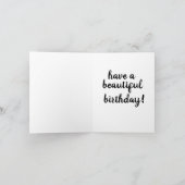 CABIN HISTORISCHE FOTOGRAFIE-GEBURTSTAGSKARTEN KARTE (Innenseite)