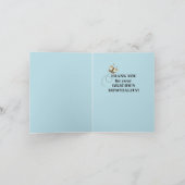 Cabin-Lake Visit-Vielen Dank für Ihre Gastfreundsc Dankeskarte (Innenseite)