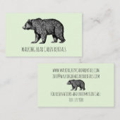Cabin Rentals Business Cards Visitenkarte (Vorne/Hinten)