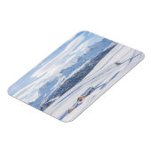 Cabin Retreat Snowscape | Dolomiten Magnet (Linke Seite)