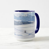 Cabin Retreat Snowscape | Dolomiten Tasse (VorderseiteRechts)