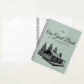 Cabin Welcome Guest Book Rustic Personalisiert Planer (Anzeige)
