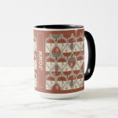 Cabincore Autumnal Stripes Tasse (VorderseiteRechts)