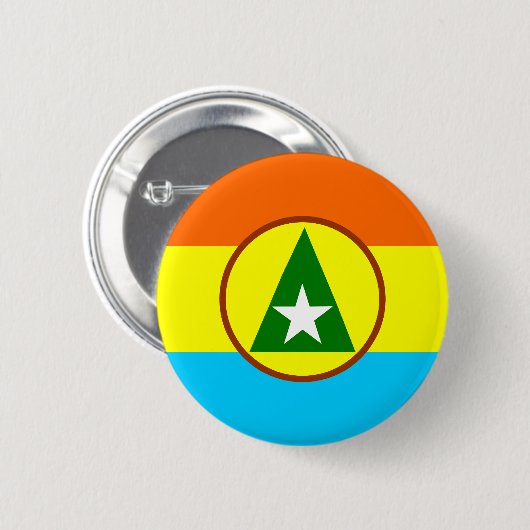 Cabinda, Angola Button (Vorne & Hinten)