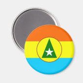 Cabinda-Region Angola-Symbol Magnet (Vorderseite/Rückseite)