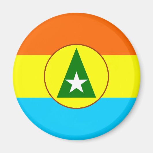 Cabinda-Region Angola-Symbol Magnet (Vorne)