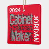 Cabinet Maker Extraordinaire CUSTOM Keramikornament (Links)