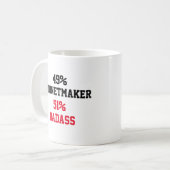 Cabinetmaker Badass Kaffeetasse (Vorderseite Links)
