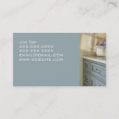 Cabinets Countertops Tile Stone Granit Marmor Visitenkarte (Rückseite)