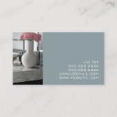 Cabinets Countertops Tile Stone Granite Marmor Visitenkarte (Rückseite)