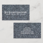 Cabinets Countertops Tile Stone Granite Marmor Visitenkarte (Vorne/Hinten)