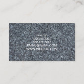 Cabinets Countertops Tile Stone Granite Marmor Visitenkarte (Rückseite)