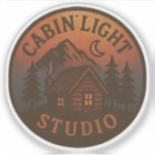 CabinLight Studio Rundumaufkleber Aufkleber (Vorderseite)