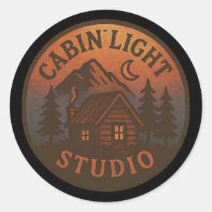CabinLight Studio Rundumaufkleber Runder Aufkleber