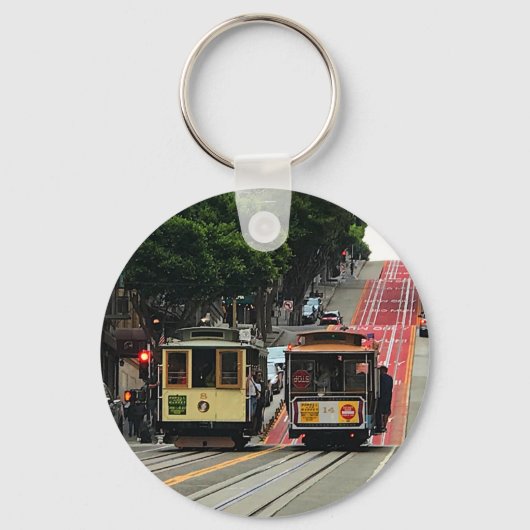 Cable Car #2 Schlüsselanhänger San Francisco (Vorderseite)