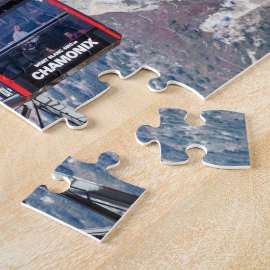 Cable Car Chamonix Mont Blanc Puzzle (Seite)
