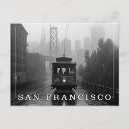 Cable Car Charm: Ein San Francisco Postkarte