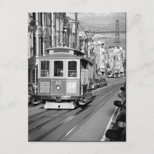 Cable Car Postkarte