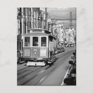 Cable Car Postkarte