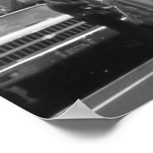 Cable Car San Francisco - Foto Highlight Poster (Ecke)