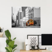 Cable Car San Francisco - Foto Highlight Poster (Heimbüro)