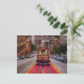Cable Car, San Francisco, U.S.A. Postkarte (Stehend Vorderseite)