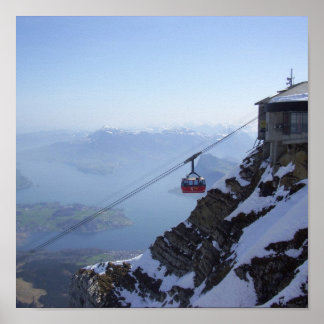 Cable Car Schweiz Poster