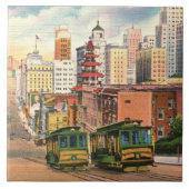 Cable Cars Keramik Tile Fliese (Vorderseite)