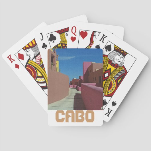 Cabo Baja California, Spielkarten Mexikos (Rückseite)