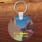 Cabo Colorful Luggage I.D. Tag Schlüsselanhänger (Vorderseite)