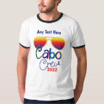 Cabo Crew Vacation Family Honeymoon Girls Group T T-Shirt<br><div class="desc">Cabos Liebhaber! Verbringen Sie einen unvergesslichen Urlaub in Los Cabos mit Sonne,  Strand und Sand in Mexiko. Speziell für Familienurlaub,  Junggeselinnen-Abschied,  Bachelor Party,  Geschäftsreise und vieles mehr. Match mit Freunden und Familie und genießen Los Cabos in Mexiko</div>