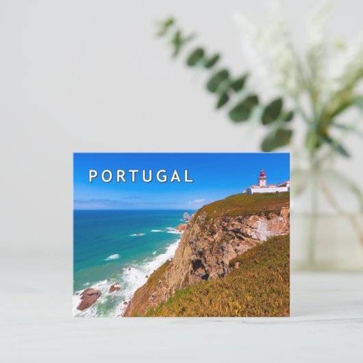 Cabo da Roca #01B Postkarte (Stehend Vorderseite)
