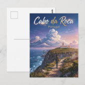 Cabo da Roca Portugal Postkarte (Vorne/Hinten)