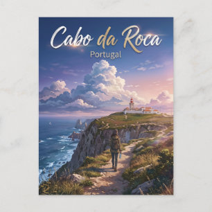 Cabo da Roca Portugal Postkarte