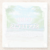 Cabo Glass Untersetzer Set (Rückseite)