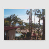 Cabo Hotelzimmer Aussicht Magnet (Vorderseite)